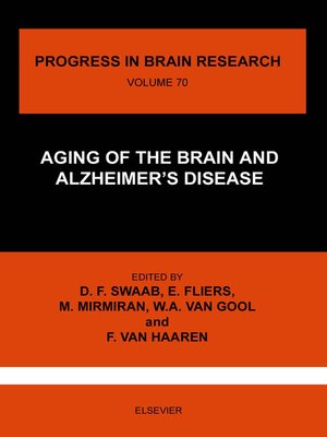 cover image of Aging of the Brain and Alzheimer's Disease